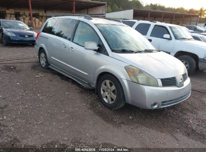 2004 NISSAN QUEST 3.5 SE Gray  Gasoline 5N1BV28U44N306376 photo #1