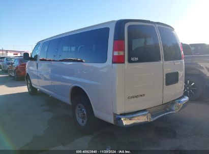 2019 CHEVROLET EXPRESS 3500 LT White  Flexible Fuel 1GAZGPFG6K1259937 photo #4