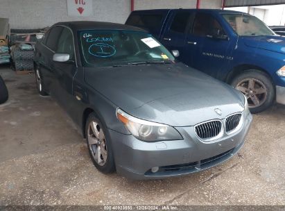 2006 BMW 530XI Gray  Gasoline WBANF73576CG69152 photo #1