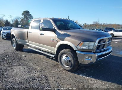 2010 DODGE RAM 3500 LARAMIE Brown  Diesel 3D73Y4CL2AG136894 photo #1