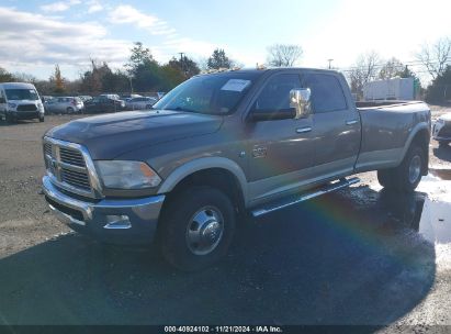 2010 DODGE RAM 3500 LARAMIE Brown  Diesel 3D73Y4CL2AG136894 photo #3