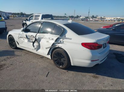 2018 BMW 540I White  Gasoline WBAJE5C53JG918311 photo #4