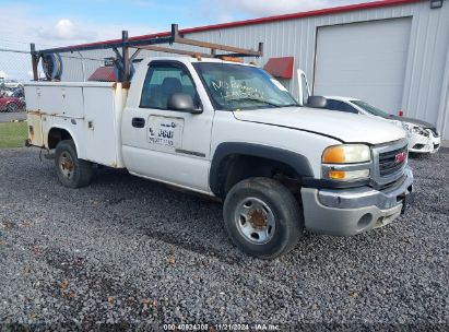 2004 GMC SIERRA C2500 HEAVY DUTY White  Gasoline 1GDHC24U14E147290 photo #1