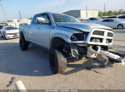 2018 RAM 2500 LARAMIE  4X4 6'4 BOX Silver  Diesel 3C6UR5FL1JG106287 photo #1