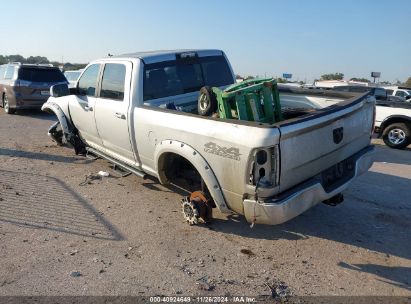 2018 RAM 2500 LARAMIE  4X4 6'4 BOX Silver  Diesel 3C6UR5FL1JG106287 photo #4