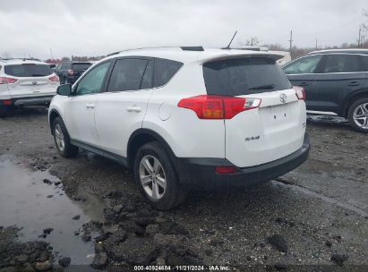 2014 TOYOTA RAV4 XLE White  Gasoline 2T3RFREV3EW193617 photo #4