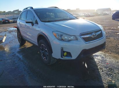 2017 SUBARU CROSSTREK 2.0I PREMIUM White  Gasoline JF2GPABC4H8220537 photo #1