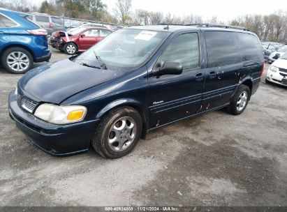 2003 OLDSMOBILE SILHOUETTE PREMIERE Blue  Gasoline 1GHDX13E73D306534 photo #3