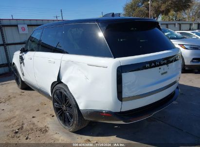 2023 LAND ROVER RANGE ROVER P530 SE White  Gasoline SALKP9E73PA078123 photo #4