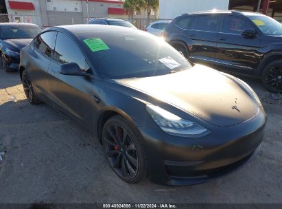 2020 TESLA MODEL 3 PERFORMANCE DUAL MOTOR ALL-WHEEL DRIVE Black  Electric 5YJ3E1EC3LF641222 photo #1