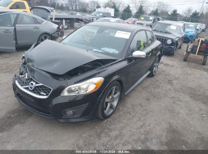 2011 VOLVO C30 T5/T5 R-DESIGN Black  Gasoline YV1672MK6B2235856 photo #3