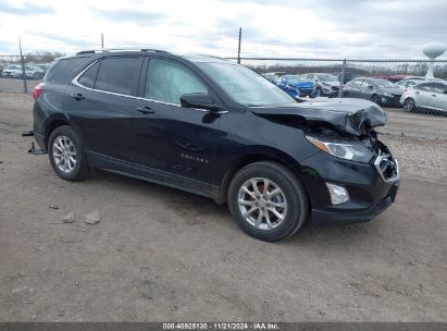 2021 CHEVROLET EQUINOX FWD LT Black  Gasoline 3GNAXKEV5ML318339 photo #1