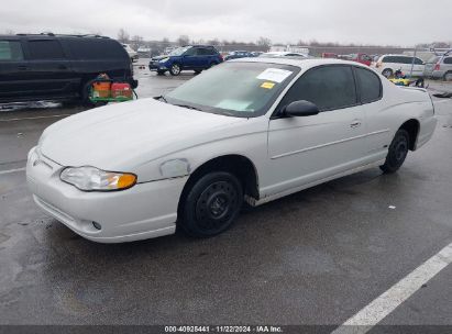 2003 CHEVROLET MONTE CARLO SS Silver  Gasoline 2G1WX12K639160171 photo #3