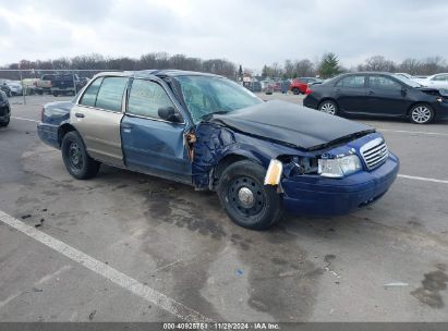 2007 FORD CROWN VICTORIA POLICE/POLICE INTERCEPTOR Blue  Gasoline 2FAFP71WX7X149986 photo #1