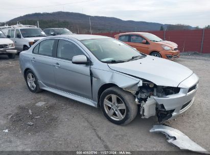 2013 MITSUBISHI LANCER SE Silver  Gasoline JA32V2FW8DU014842 photo #1