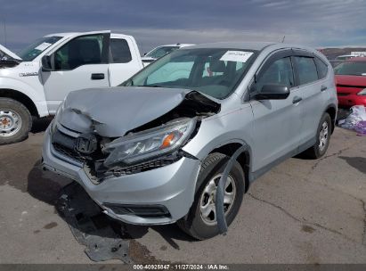 2015 HONDA CR-V LX Silver  Gasoline 3CZRM3H34FG701571 photo #3