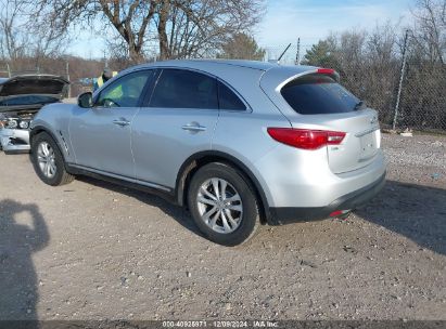 2017 INFINITI QX70 Silver  Gasoline JN8CS1MW3HM412868 photo #4