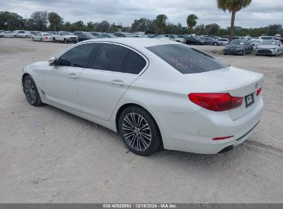 2019 BMW 540I White  Gasoline WBAJE5C57KWE66082 photo #4