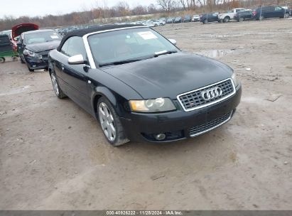 2005 AUDI S4 BASE (A6) Black  Gasoline WUARL48H65K901890 photo #1