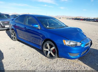 2015 MITSUBISHI LANCER ES Blue  Gasoline JA32U2FU3FU022755 photo #1