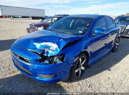 2015 MITSUBISHI LANCER ES Blue  Gasoline JA32U2FU3FU022755 photo #3