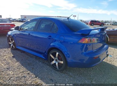 2015 MITSUBISHI LANCER ES Blue  Gasoline JA32U2FU3FU022755 photo #4