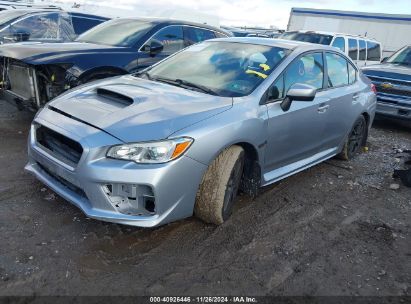 2017 SUBARU WRX Silver  Gasoline JF1VA1B63H9833153 photo #3