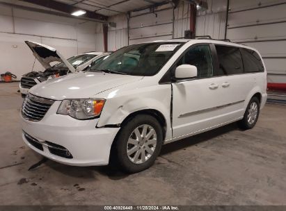 2016 CHRYSLER TOWN & COUNTRY TOURING White  Flexible Fuel 2C4RC1BG4GR147548 photo #3