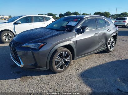 2022 LEXUS UX 200 Gray  Gasoline JTHX3JBH4N2055656 photo #3