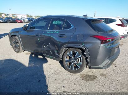 2022 LEXUS UX 200 Gray  Gasoline JTHX3JBH4N2055656 photo #4