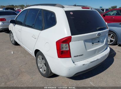 2008 KIA RONDO LX V6 White  Gasoline KNAFG526487184220 photo #4