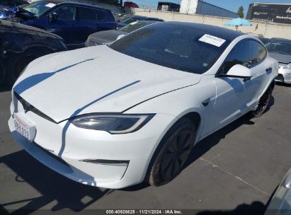 2022 TESLA MODEL S DUAL MOTOR ALL-WHEEL DRIVE White  Electric 5YJSA1E51NF479943 photo #3