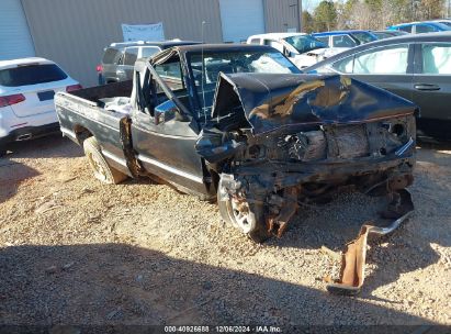 1989 CHEVROLET S TRUCK S10 Black  Gasoline 1GCBS14E6K2192109 photo #1