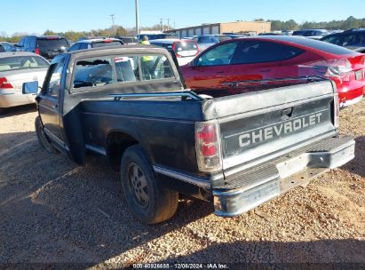 1989 CHEVROLET S TRUCK S10 Black  Gasoline 1GCBS14E6K2192109 photo #4