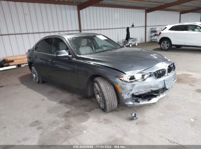 2018 BMW 330I Gray  Gasoline WBA8B9G5XJNU97871 photo #1