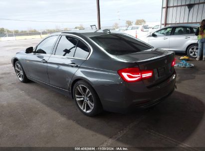 2018 BMW 330I Gray  Gasoline WBA8B9G5XJNU97871 photo #4