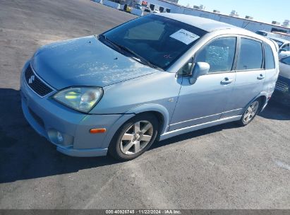 2005 SUZUKI AERIO SX Light Blue  Gasoline JS2RC61H555304530 photo #3