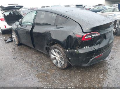 2020 TESLA MODEL Y LONG RANGE DUAL MOTOR ALL-WHEEL DRIVE Black  Electric 5YJYGDEE0LF049747 photo #4