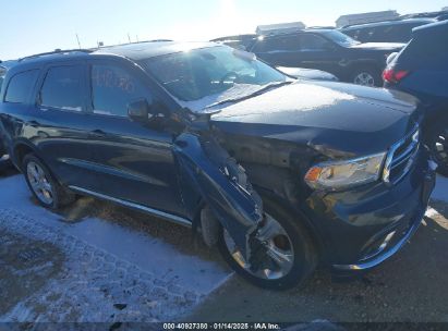 2014 DODGE DURANGO LIMITED Gray  Flexible Fuel 1C4RDJDGXEC973434 photo #1