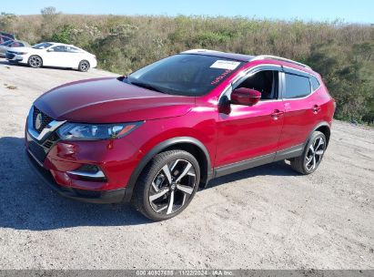 2022 NISSAN ROGUE SPORT SL FWD XTRONIC CVT Maroon  Gasoline JN1BJ1CV9NW352150 photo #3