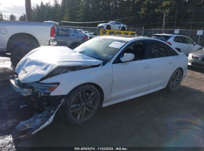 2016 AUDI A6 3.0T PREMIUM PLUS White  Gasoline WAUHGAFC2GN142348 photo #3