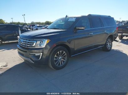 2018 FORD EXPEDITION MAX LIMITED Gray  Gasoline 1FMJK1KT2JEA47560 photo #3