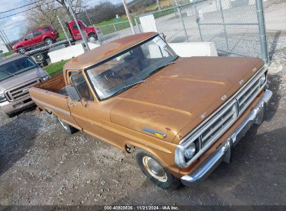 1971 FORD F100 Tan  Other F10GCK80445 photo #1