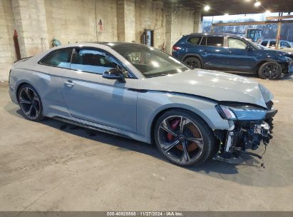 2023 AUDI RS 5 COUPE TFSI QUATTRO TIPTRONIC Gray  Gasoline WUANWAF52PA901293 photo #1