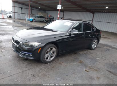 2017 BMW 330I Black  Gasoline WBA8B9G50HNU09601 photo #3