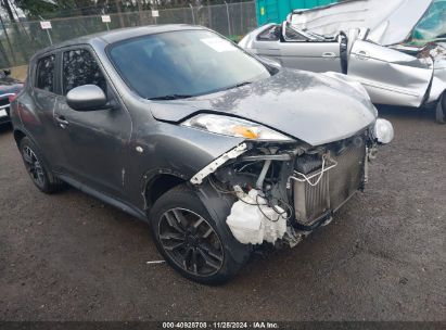 2014 NISSAN JUKE S Gray  Gasoline JN8AF5MRXET356796 photo #1