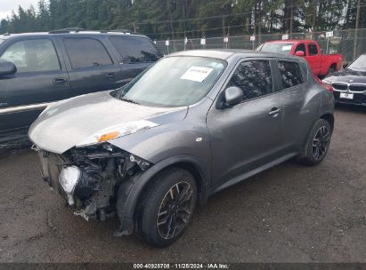 2014 NISSAN JUKE S Gray  Gasoline JN8AF5MRXET356796 photo #3