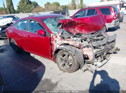 2024 NISSAN SENTRA SV XTRONIC CVT Red  Gasoline 3N1AB8CV2RY323248 photo #1