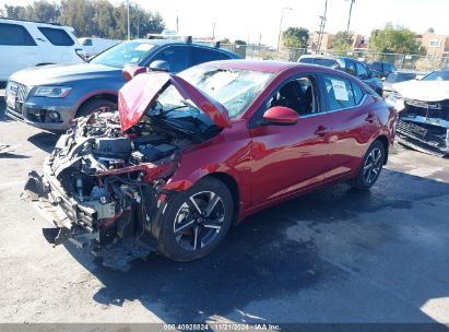 2024 NISSAN SENTRA SV XTRONIC CVT Red  Gasoline 3N1AB8CV2RY323248 photo #3