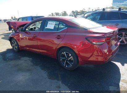 2024 NISSAN SENTRA SV XTRONIC CVT Red  Gasoline 3N1AB8CV2RY323248 photo #4